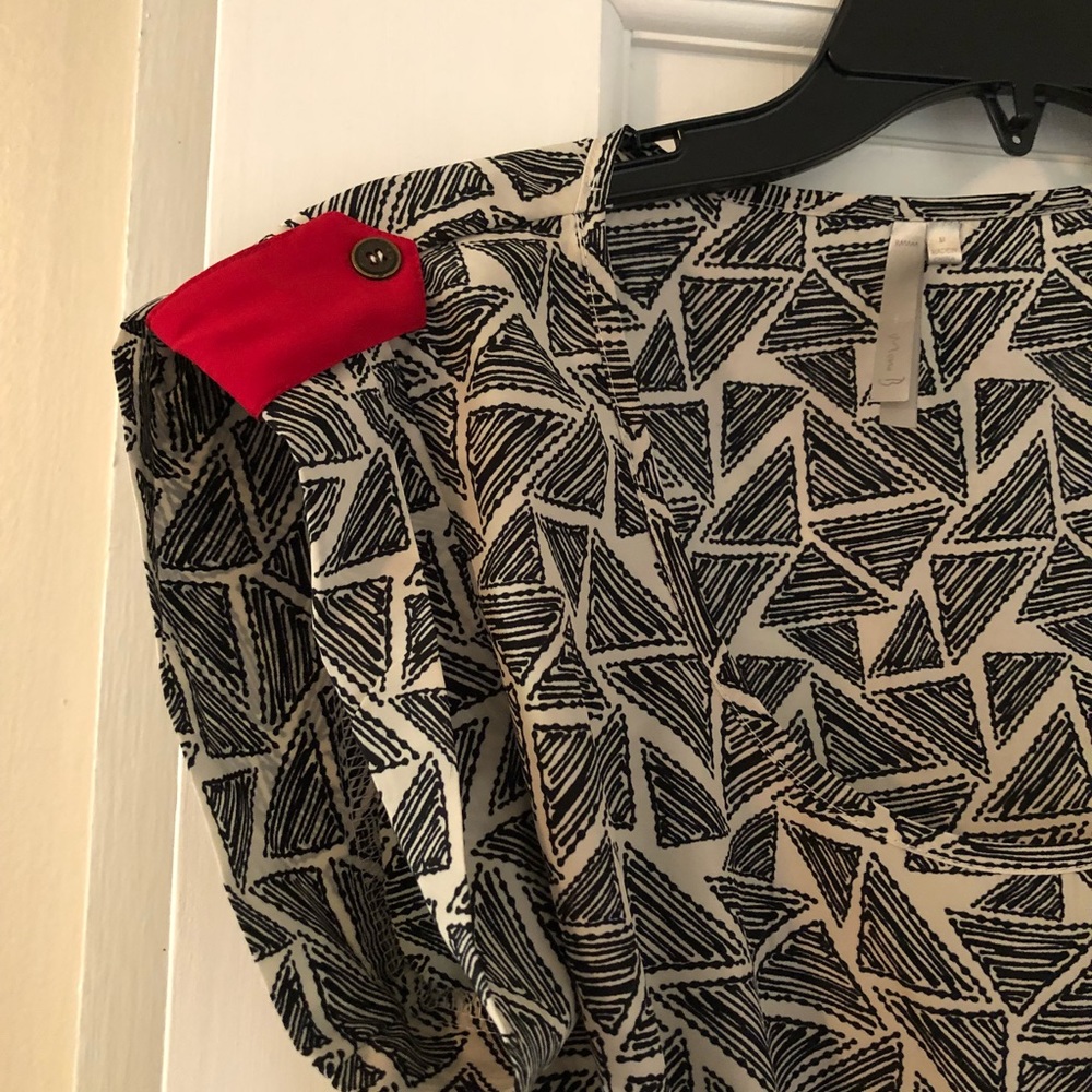 Geo print dress
